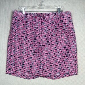 Lady Hagen Women’s Size 14 Shorts Golf Performance Lightweight Geometric Print